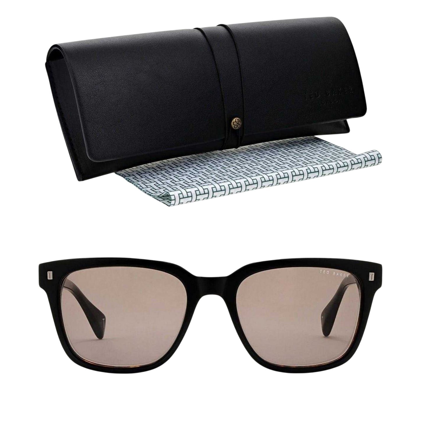 Black-Tortoiseshell - Lifestyle - Ted Baker Unisex Adult Elio Sunglasses