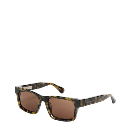 Tortoiseshell - Front - AllSaints Unisex Adult Aden Sunglasses