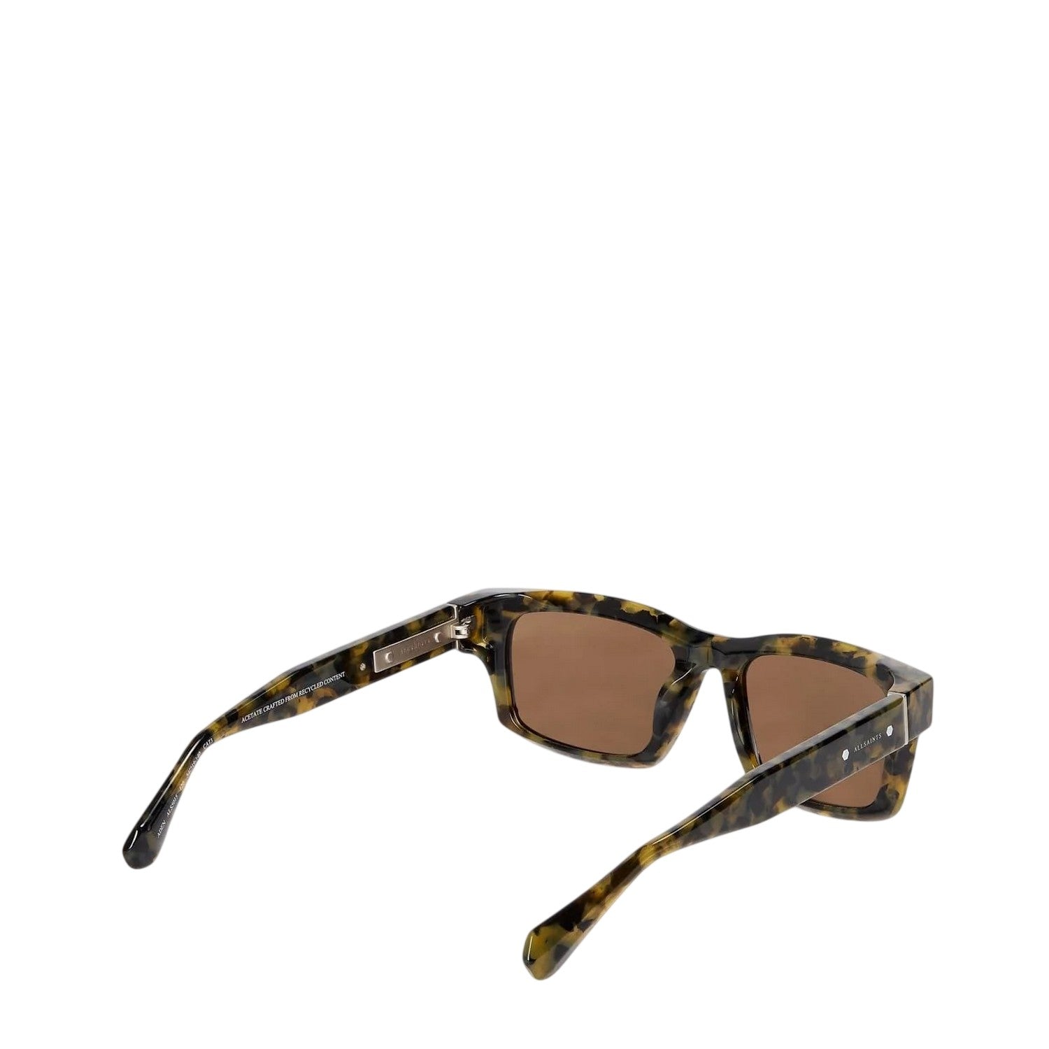 Tortoiseshell - Back - AllSaints Unisex Adult Aden Sunglasses