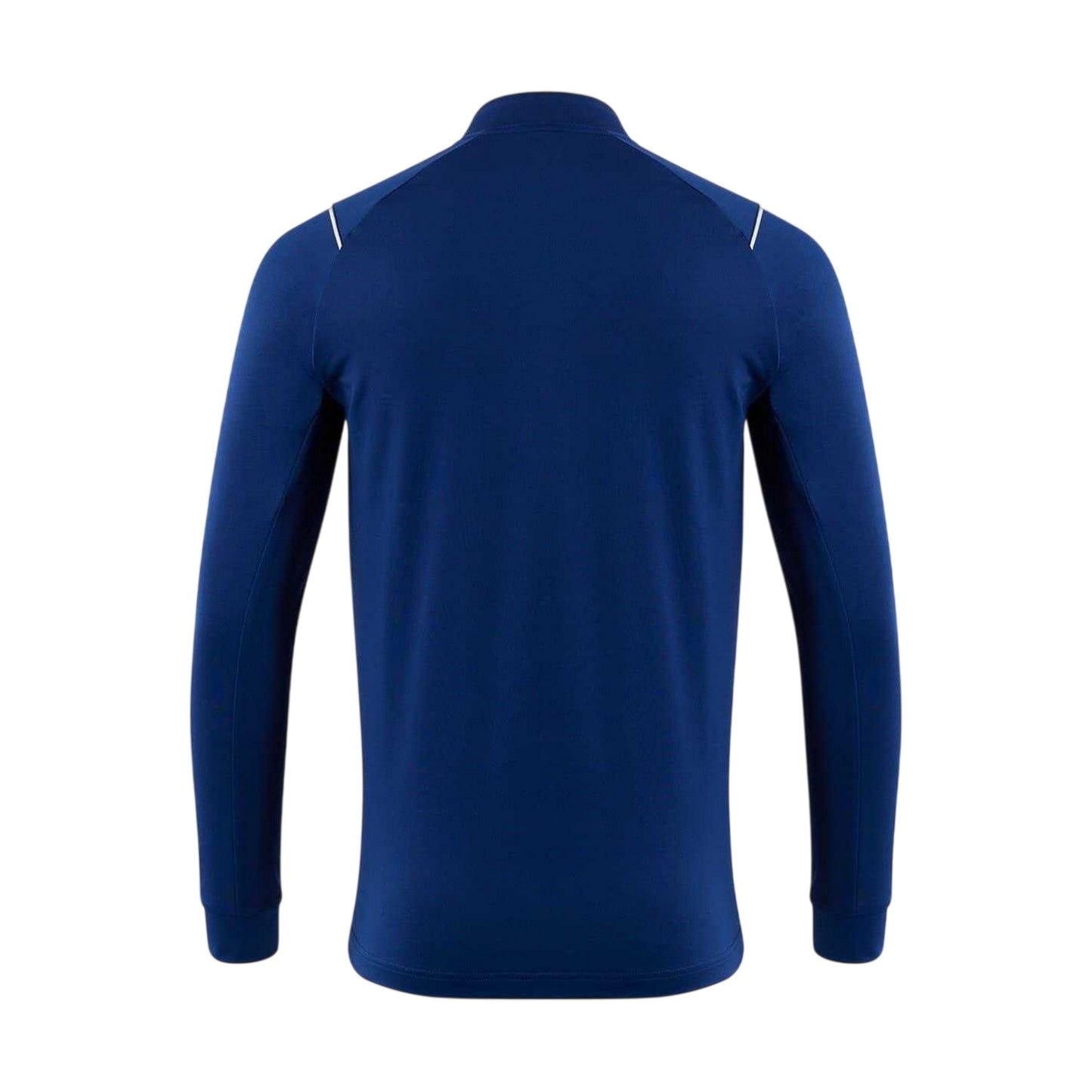 Blue - Back - Rangers FC Mens Zip Neck Regular Sweatshirt