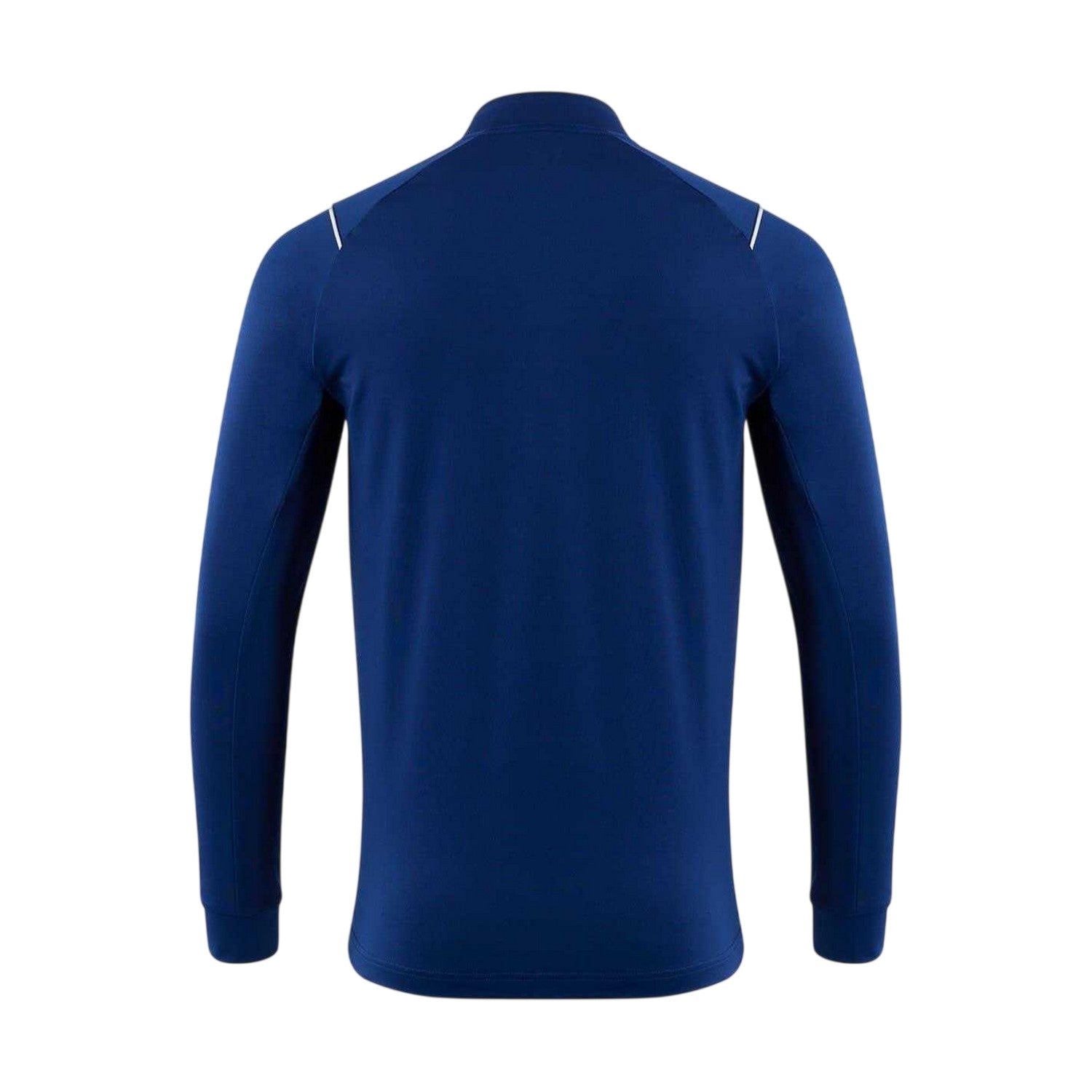 Blue - Back - Rangers FC Mens Zip Neck Regular Sweatshirt