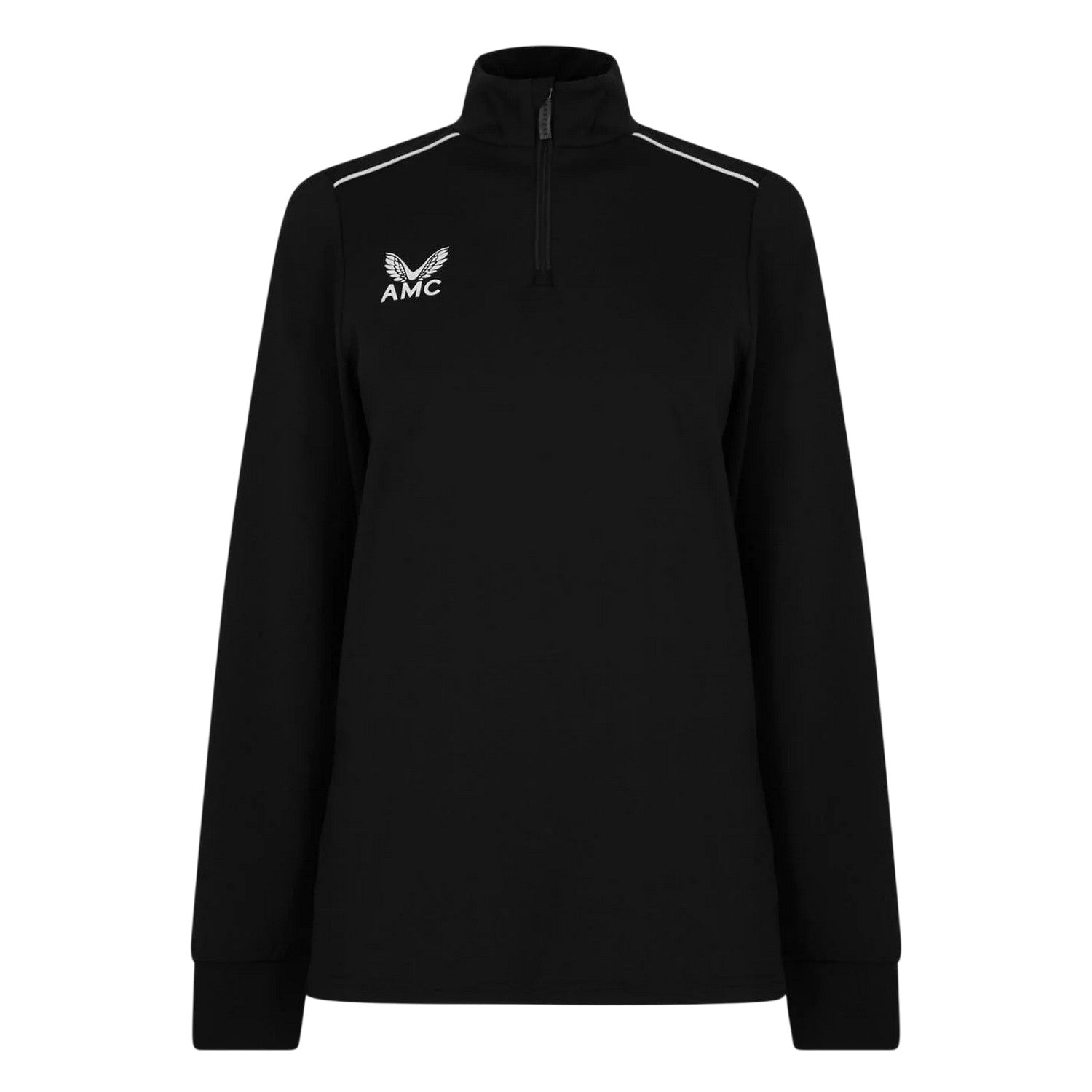 Black - Front - Castore Womens-Ladies AMC Long-Sleeved Sweatshirt