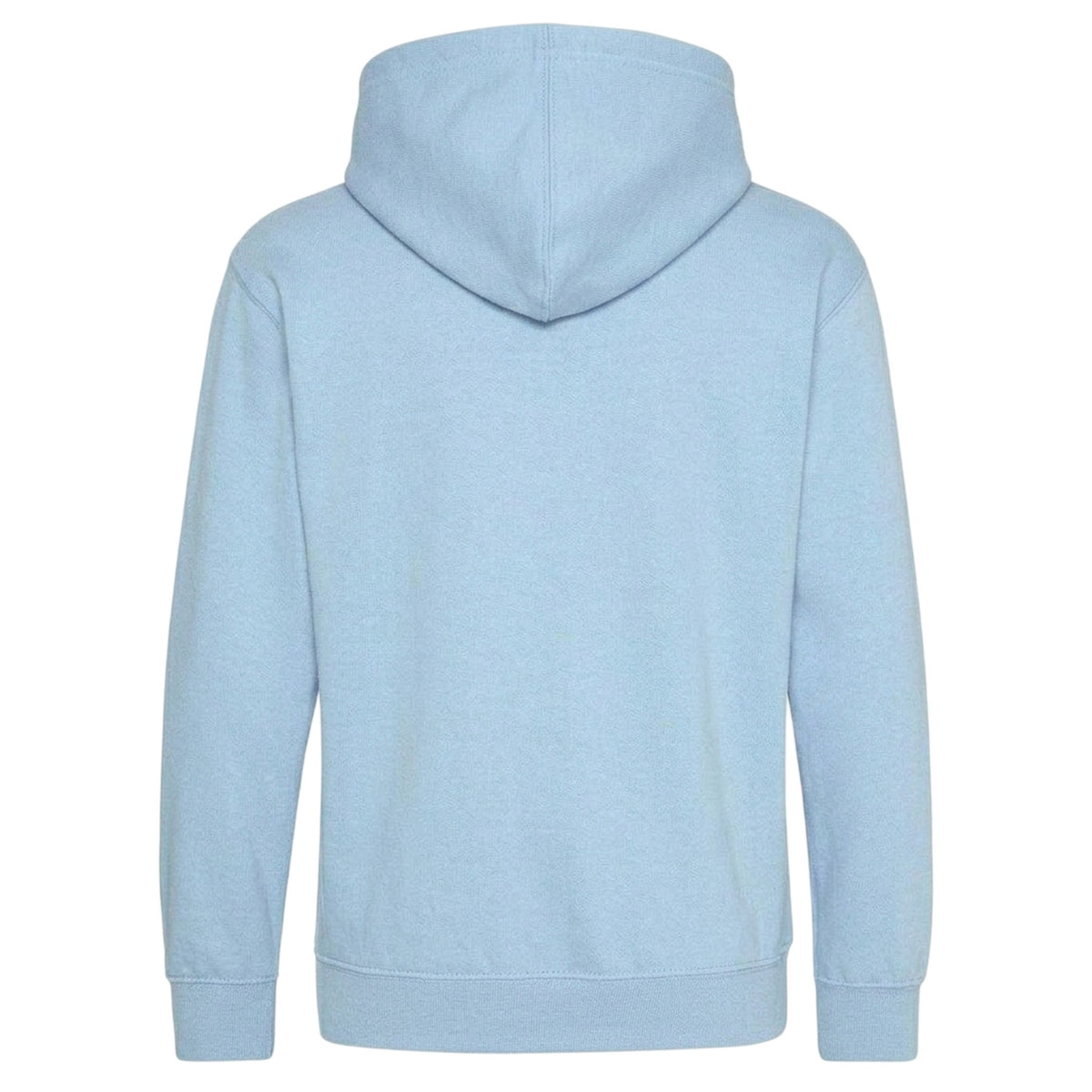 Light Blue - Back - AWD Childrens-Kids Retro Gaming Pixelated Hoodie