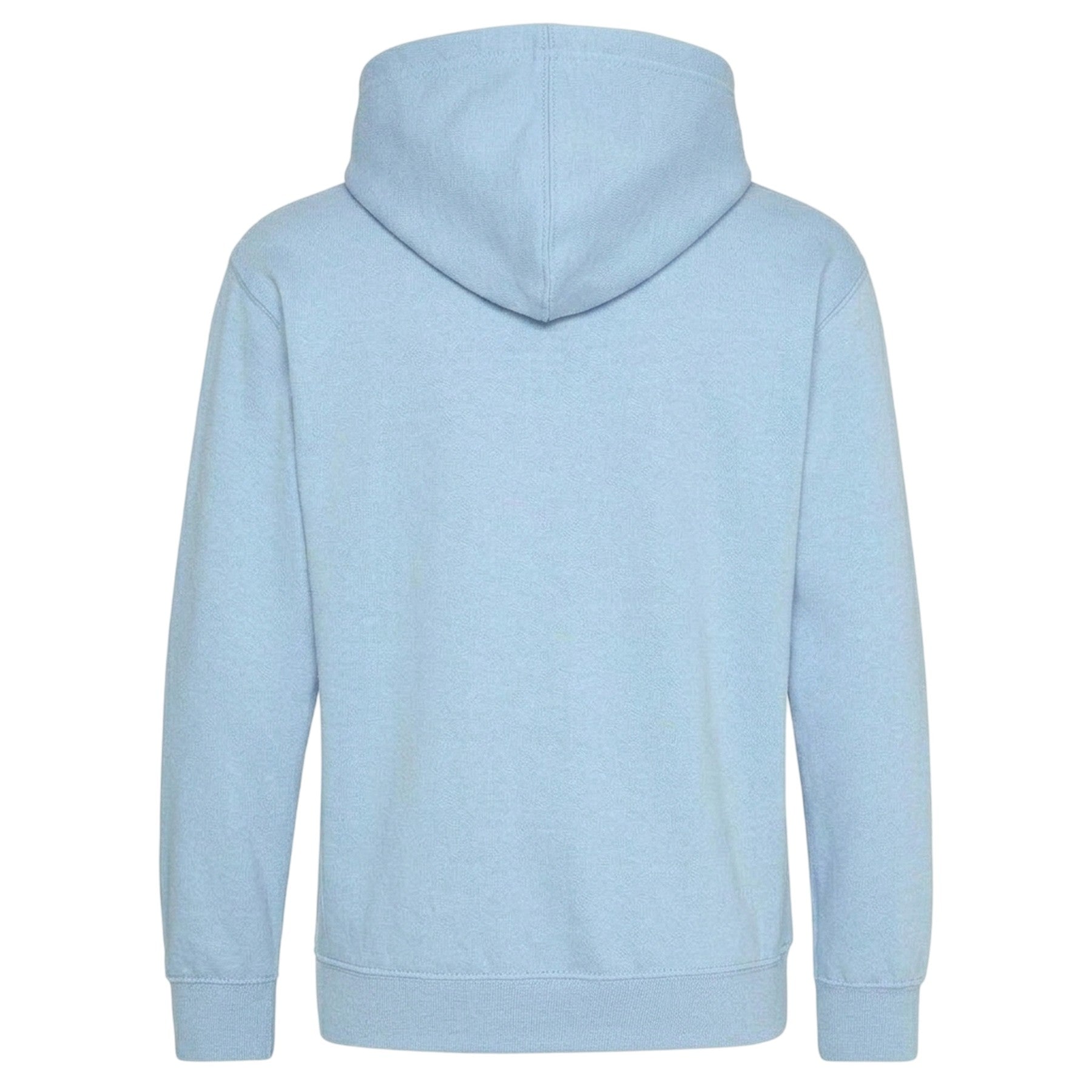 Light Blue - Back - AWD Childrens-Kids Retro Gaming Pixelated Hoodie