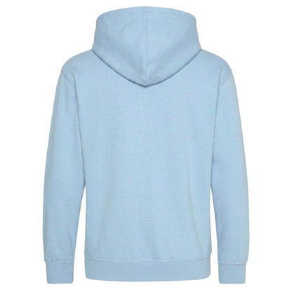 Light Blue - Back - AWD Childrens-Kids Retro Gaming Pixelated Hoodie