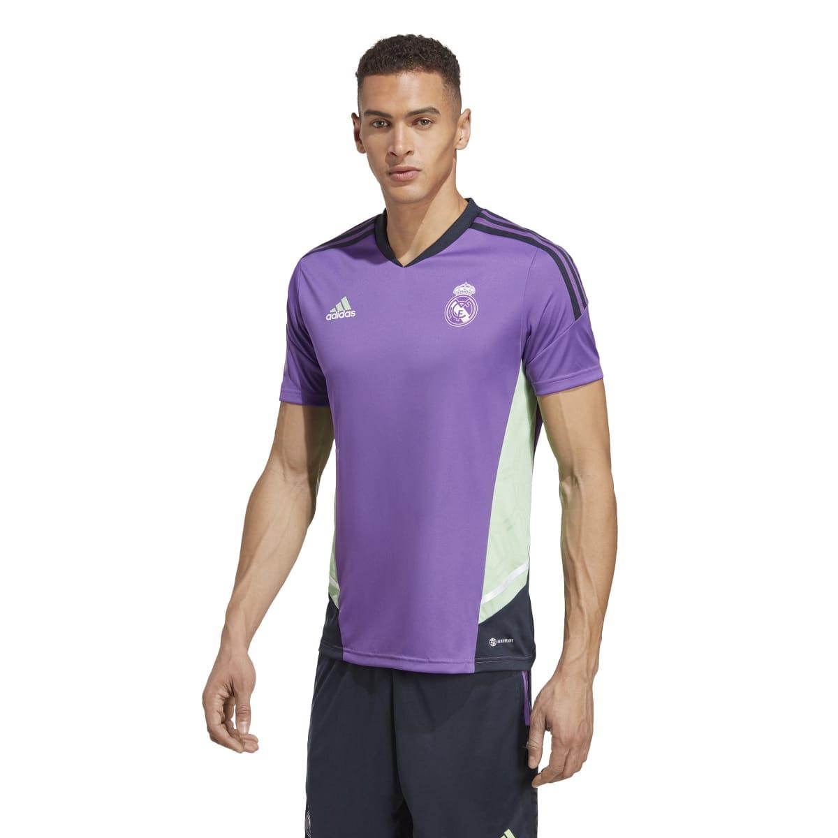 Purple - Side - Adidas Mens 2022-23 Real Madrid CF Away Jersey