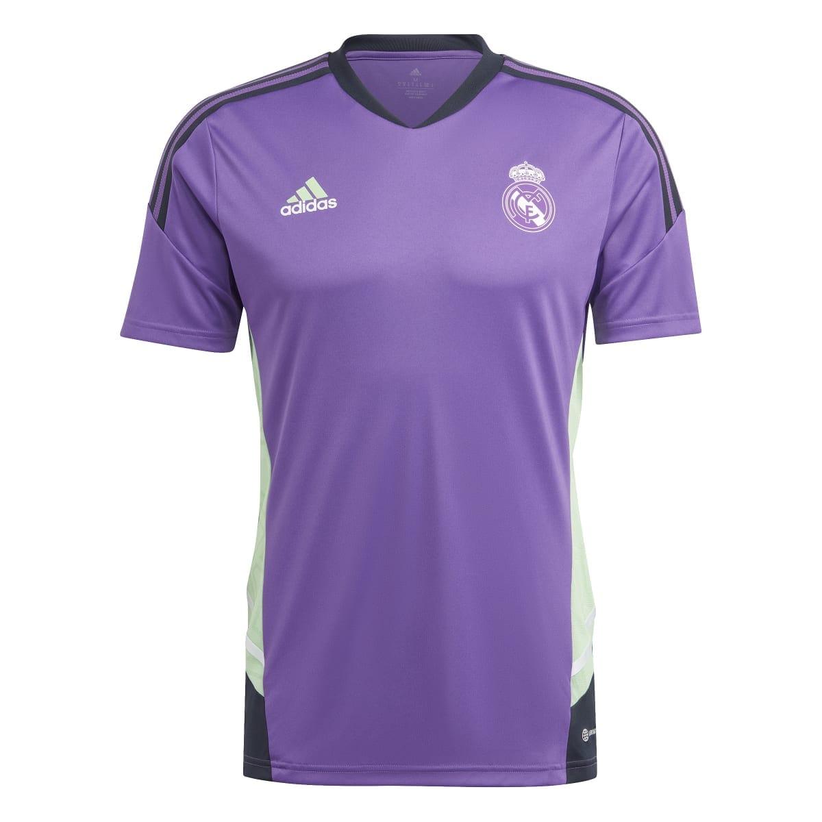 Purple - Front - Adidas Mens 2022-23 Real Madrid CF Away Jersey