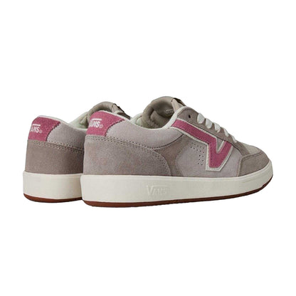 Pink - Back - Vans Womens-Ladies Lowland Comfycush Trainers
