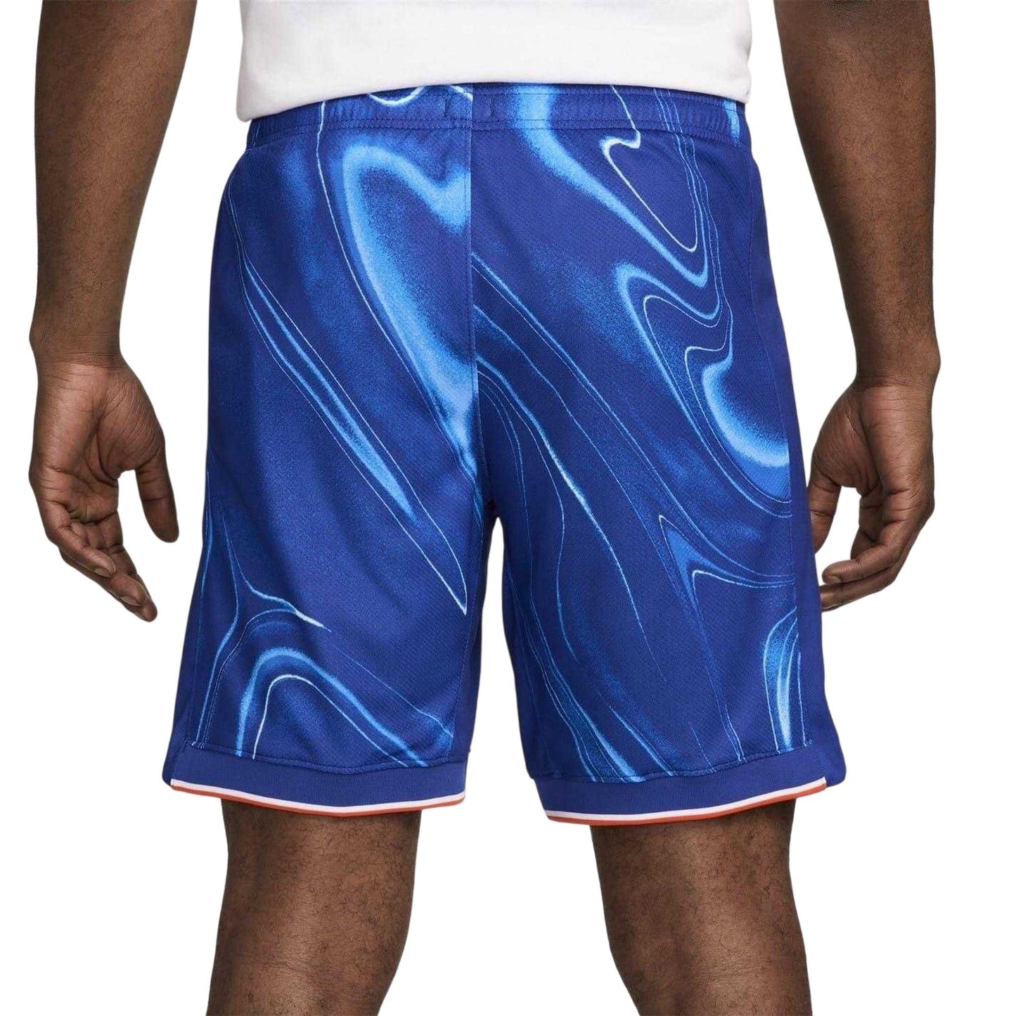 Blue - Back - Chelsea FC Mens 2024-25 Season Football Shorts