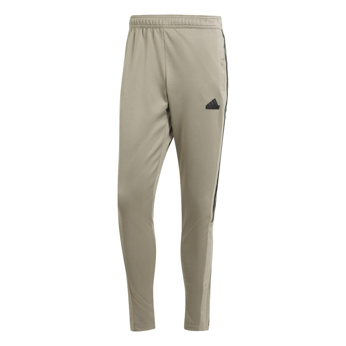 Green - Back - Adidas Mens Tiro Material Mix Jogging Bottoms