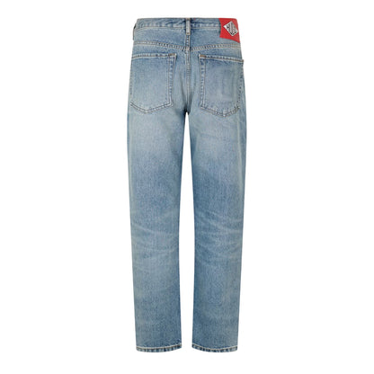 Bright Blue - Back - Hugo Womens-Ladies Denim Slim Jeans