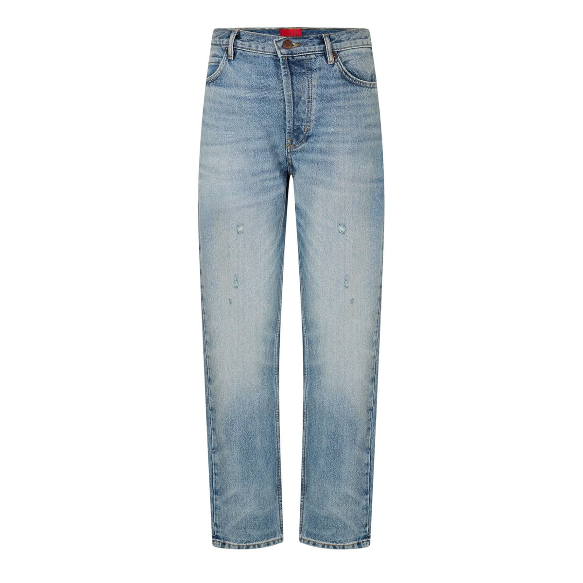 Bright Blue - Front - Hugo Womens-Ladies Denim Slim Jeans