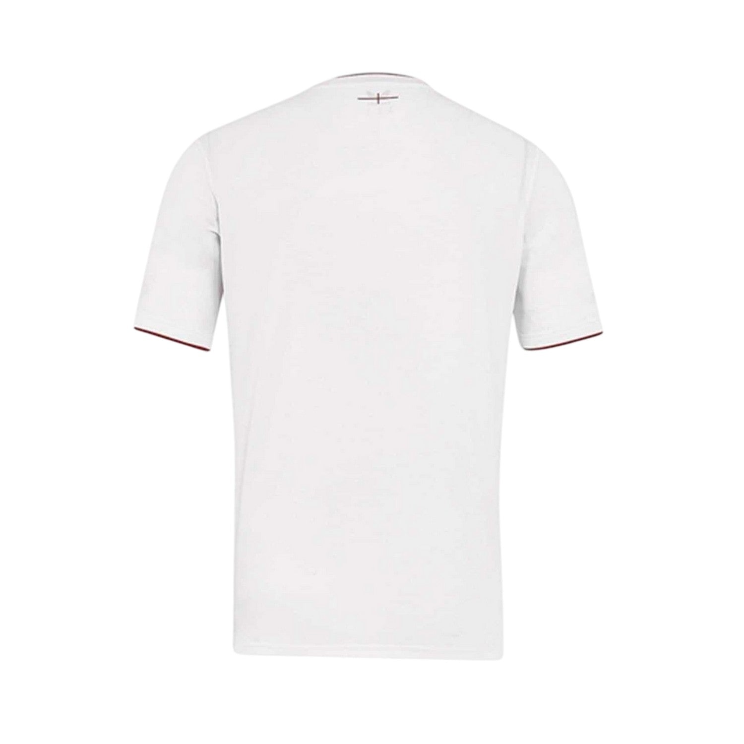 White-Red - Back - Castore Mens 2025 England Rugby T-Shirt