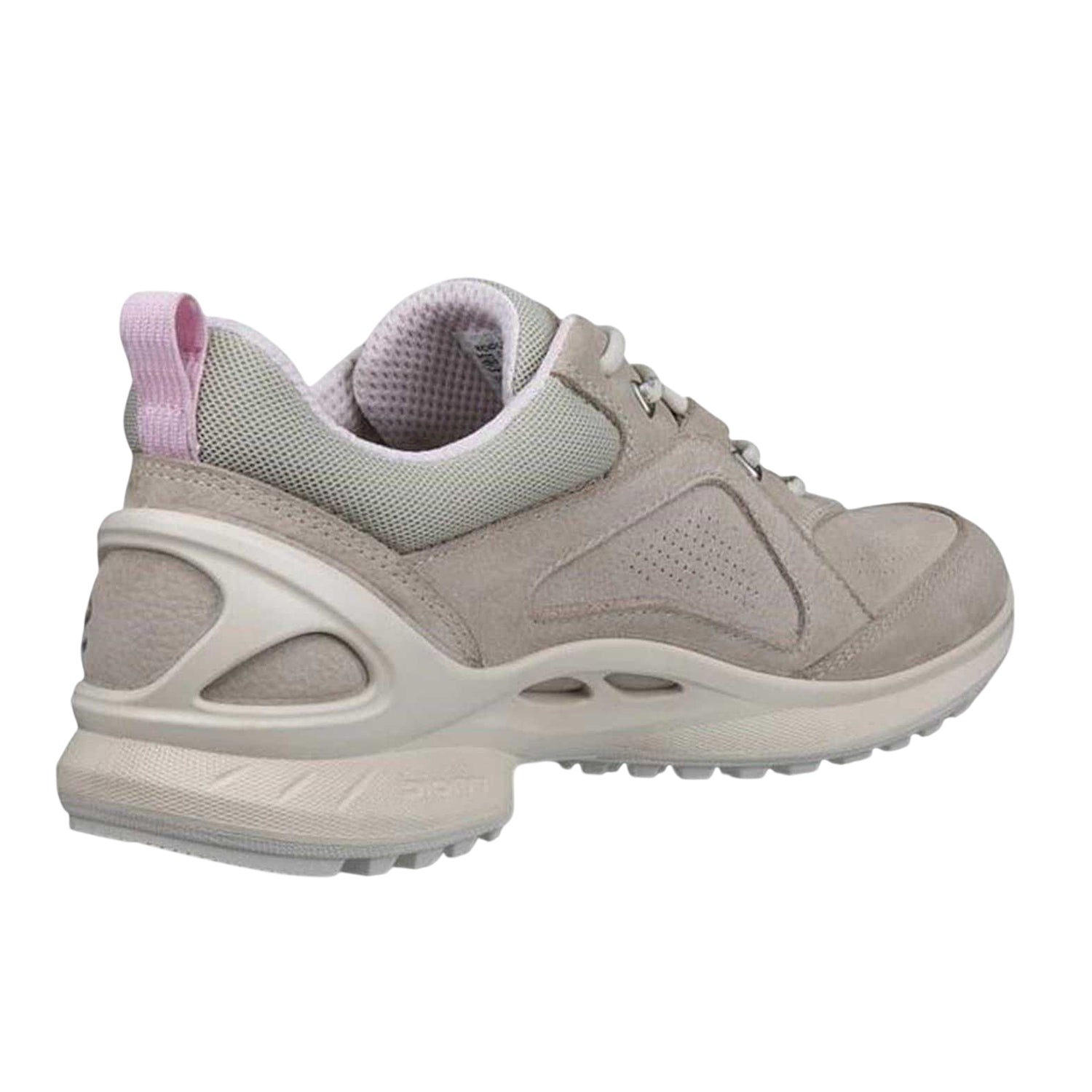 Gravel - Back - Ecco Womens-Ladies Biom Energi Leather Walking Shoes