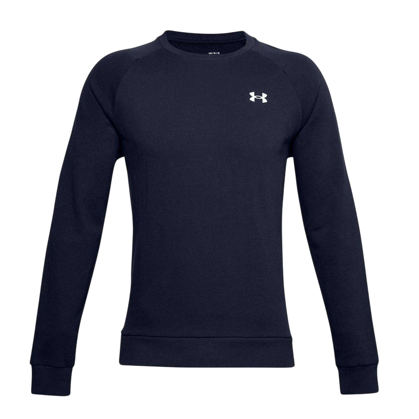 Midnight Navy - Front - Under Armour Mens Rival Fleece Sweatshirt
