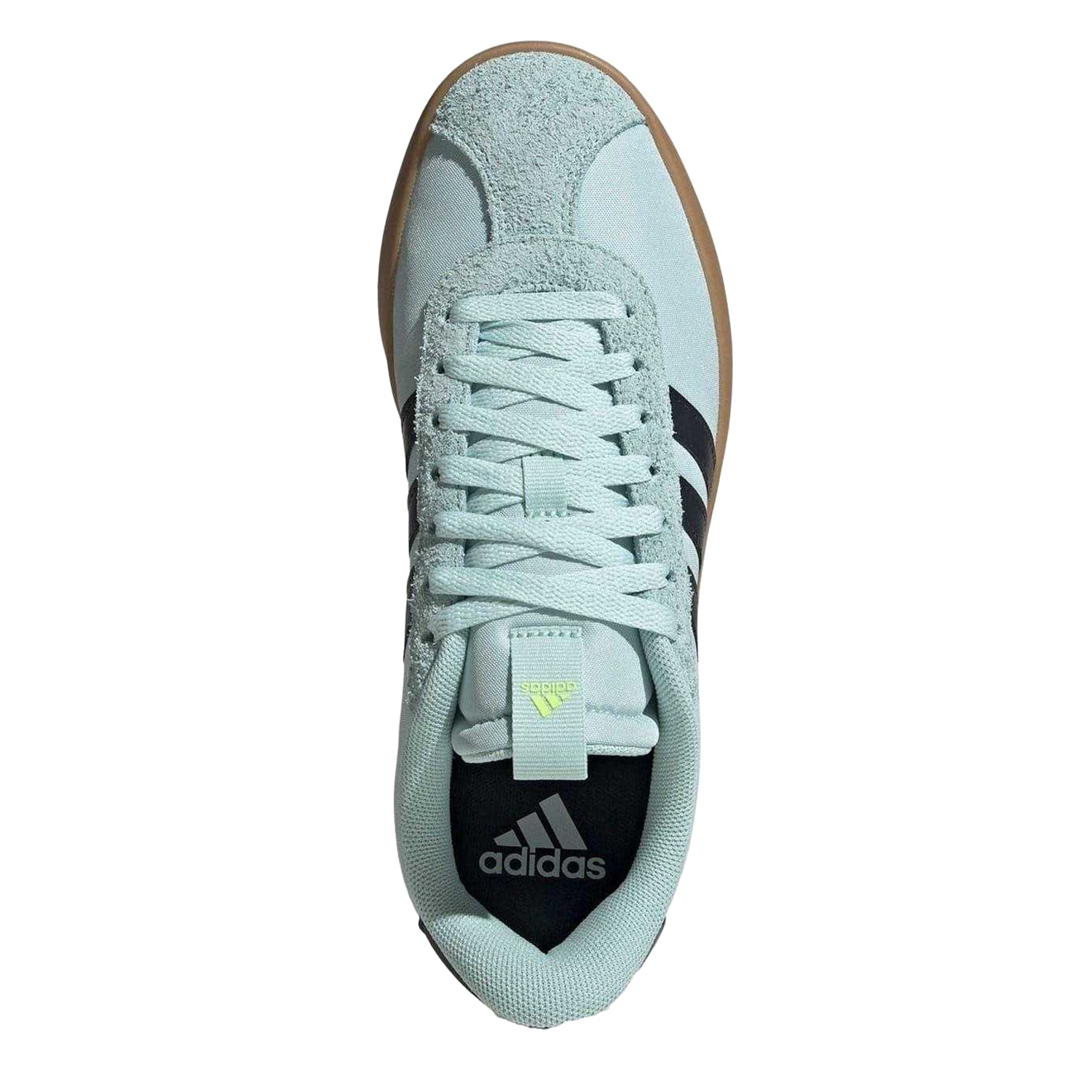 Aqua - Lifestyle - Adidas Womens-Ladies VL Court 3.0 Suede Flat Trainers