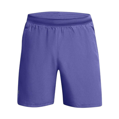 Purple - Front - Under Armour Mens Launch Running Shorts