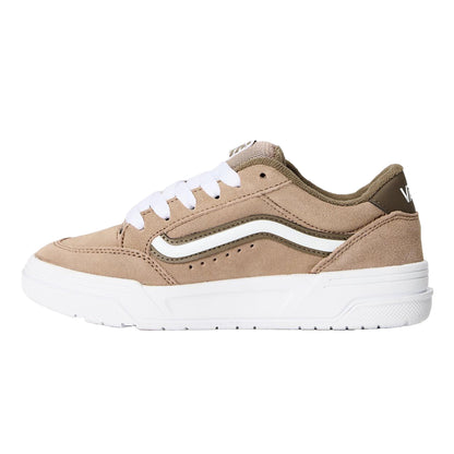 Pastel Warm Grey - Back - Vans Womens-Ladies Hylane Suede Shoes