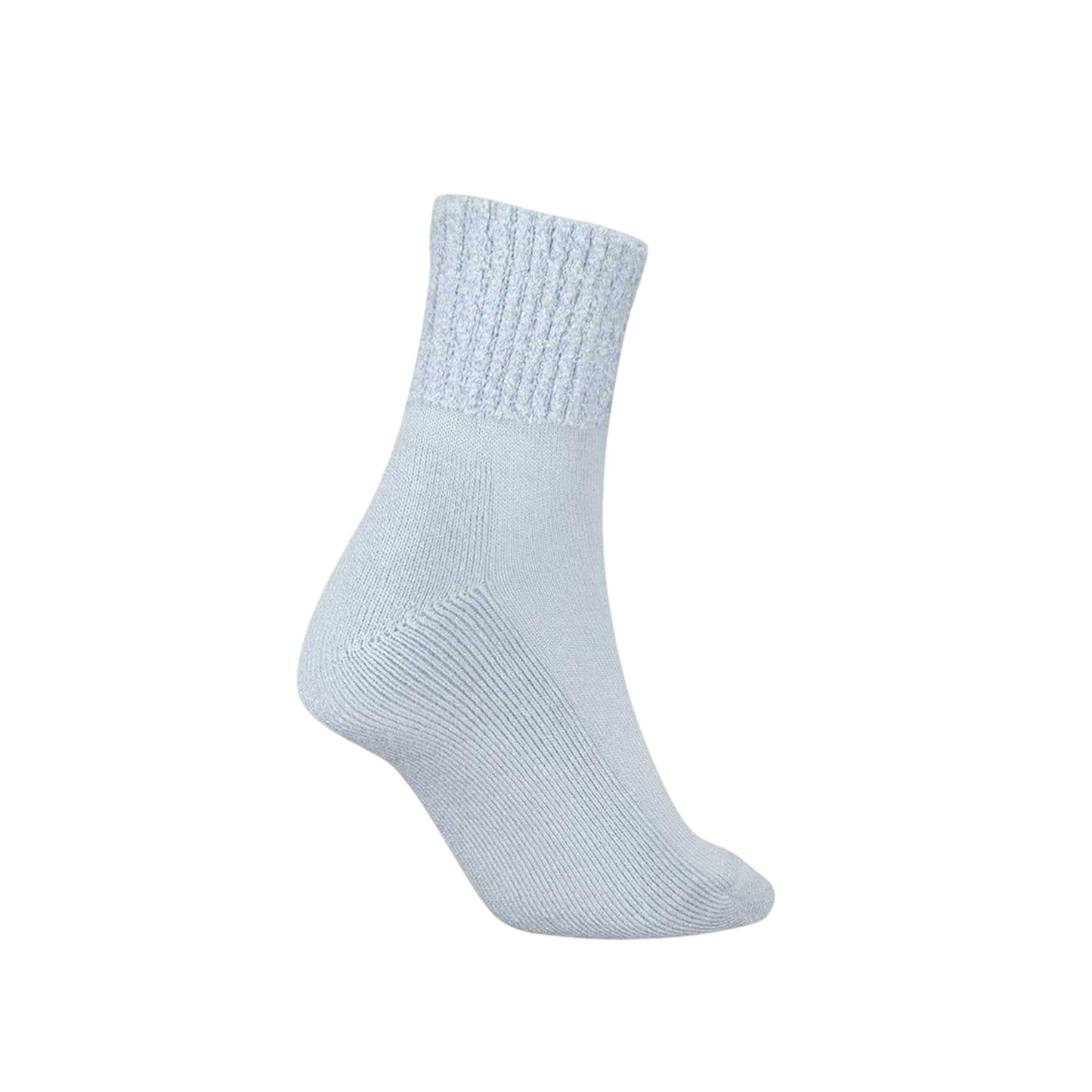 Light Blue - Back - Calvin Klein Womens-Ladies Crew Socks