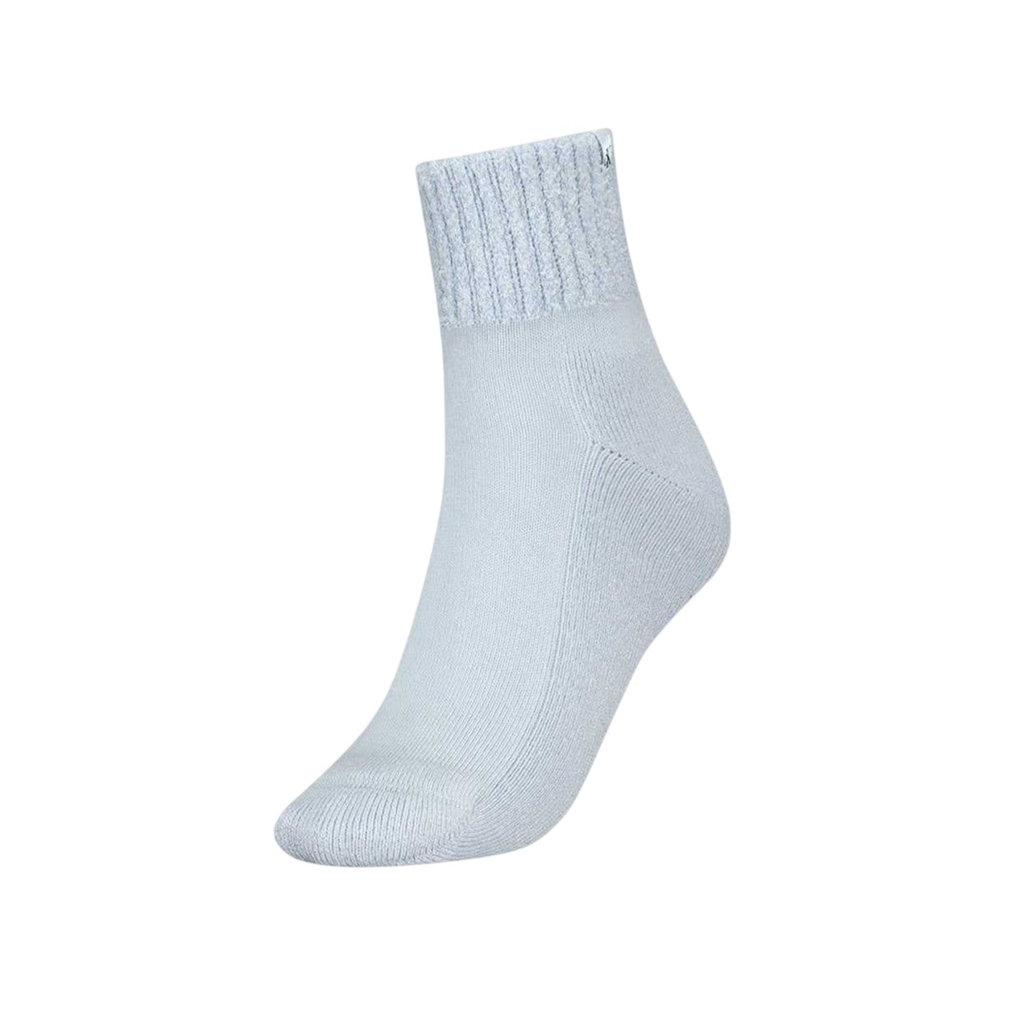 Light Blue - Front - Calvin Klein Womens-Ladies Crew Socks