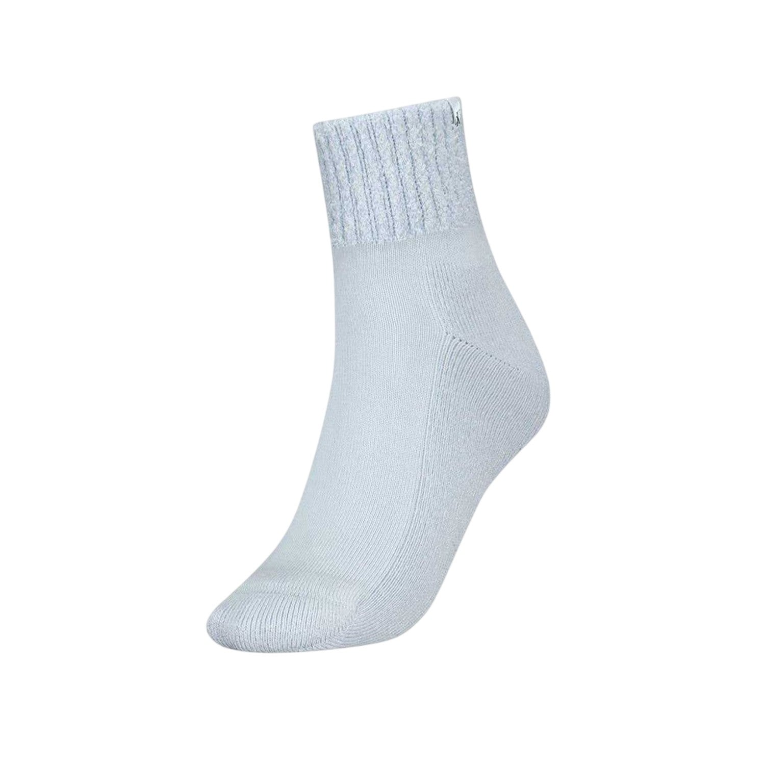 Light Blue - Front - Calvin Klein Womens-Ladies Crew Socks