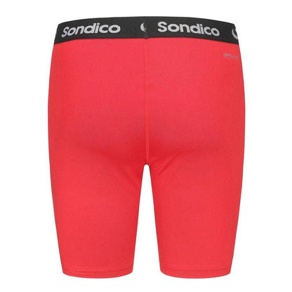 Red - Back - Sondico Mens Core 6 Base Layer Shorts