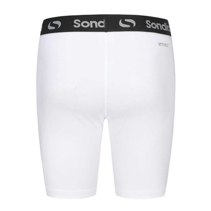 White - Back - Sondico Mens Core 6 Base Layer Shorts