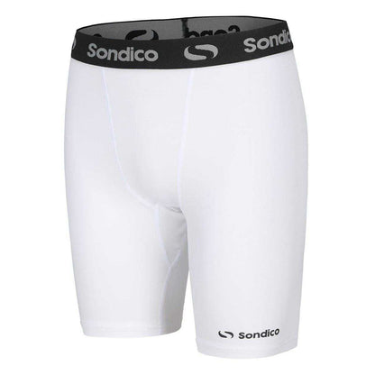 White - Side - Sondico Mens Core 6 Base Layer Shorts