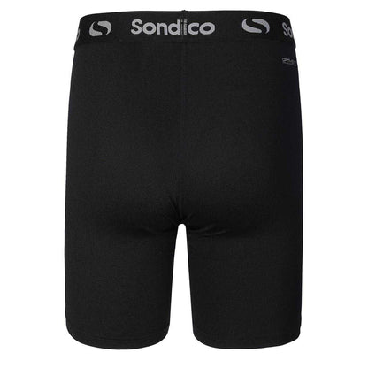 Black - Back - Sondico Mens Core 6 Base Layer Shorts