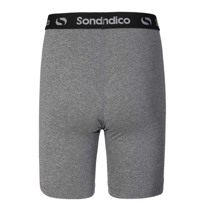 Grey Marl - Back - Sondico Mens Core 6 Base Layer Shorts