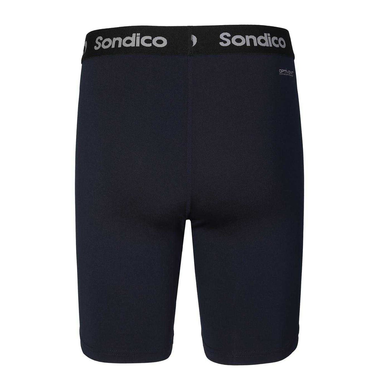 Navy - Back - Sondico Mens Core 6 Base Layer Shorts