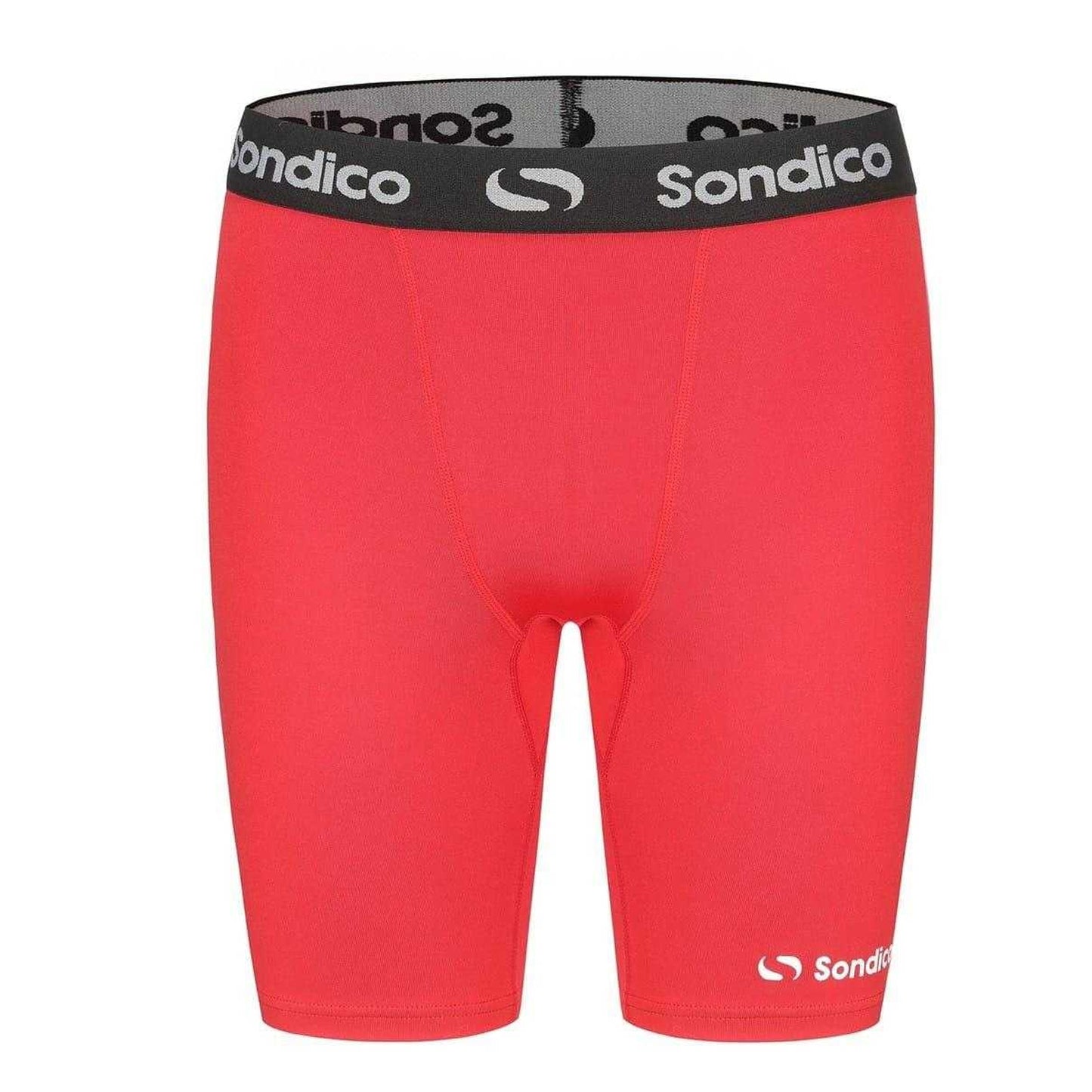 Red - Front - Sondico Mens Core 6 Base Layer Shorts