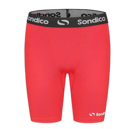 Red - Front - Sondico Mens Core 6 Base Layer Shorts