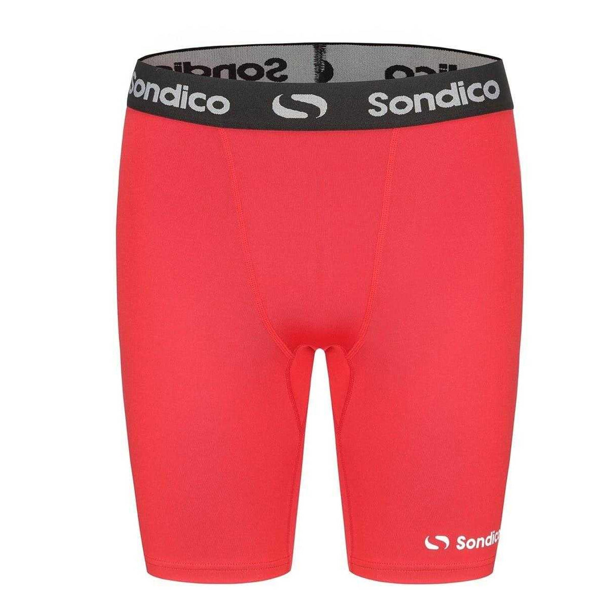 Red - Front - Sondico Mens Core 6 Base Layer Shorts