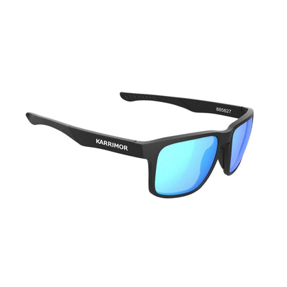 Black - Side - Karrimor Unisex Adult Rectangle Sunglasses