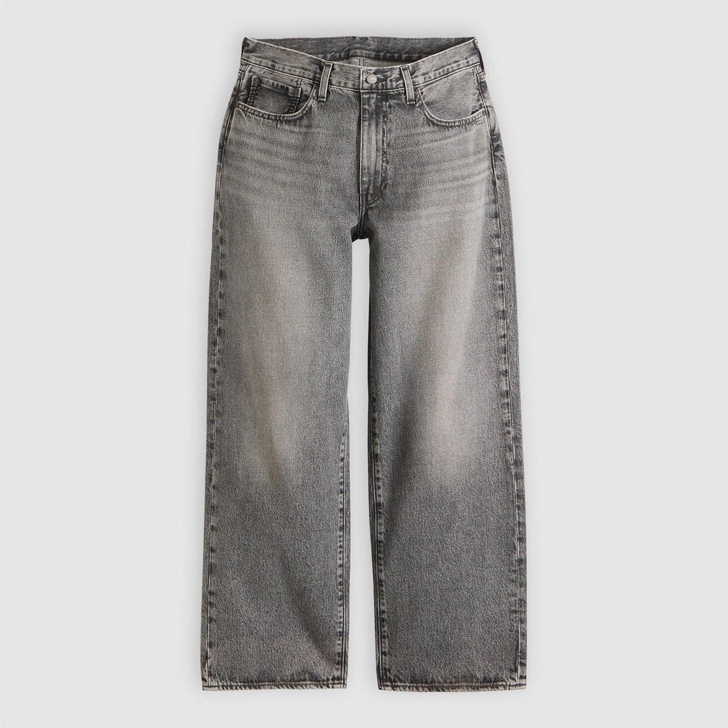 Grey Nights - Front - Levis Mens Wide Leg Baggy Jeans