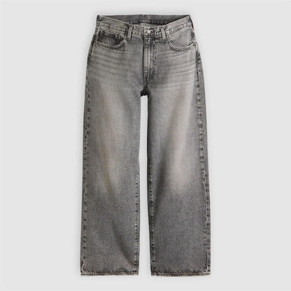 Grey Nights - Front - Levis Mens Wide Leg Baggy Jeans