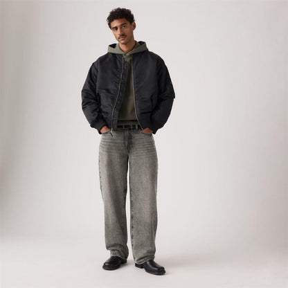 Grey Nights - Lifestyle - Levis Mens Wide Leg Baggy Jeans