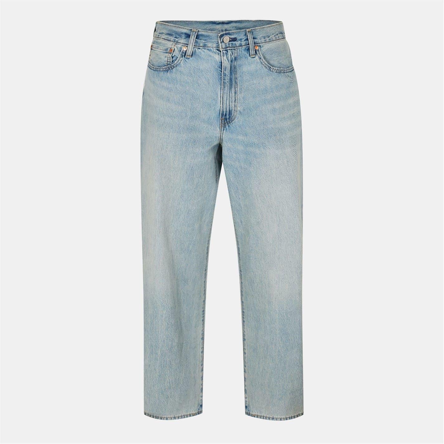 Bags To Riches - Front - Levis Mens Wide Leg Baggy Jeans