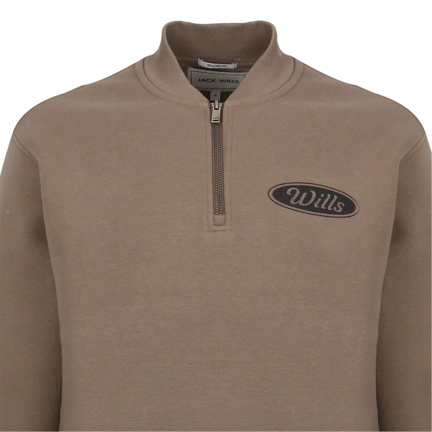 Fawn - Side - Jack Wills Mens Americano Oversized Sweatshirt
