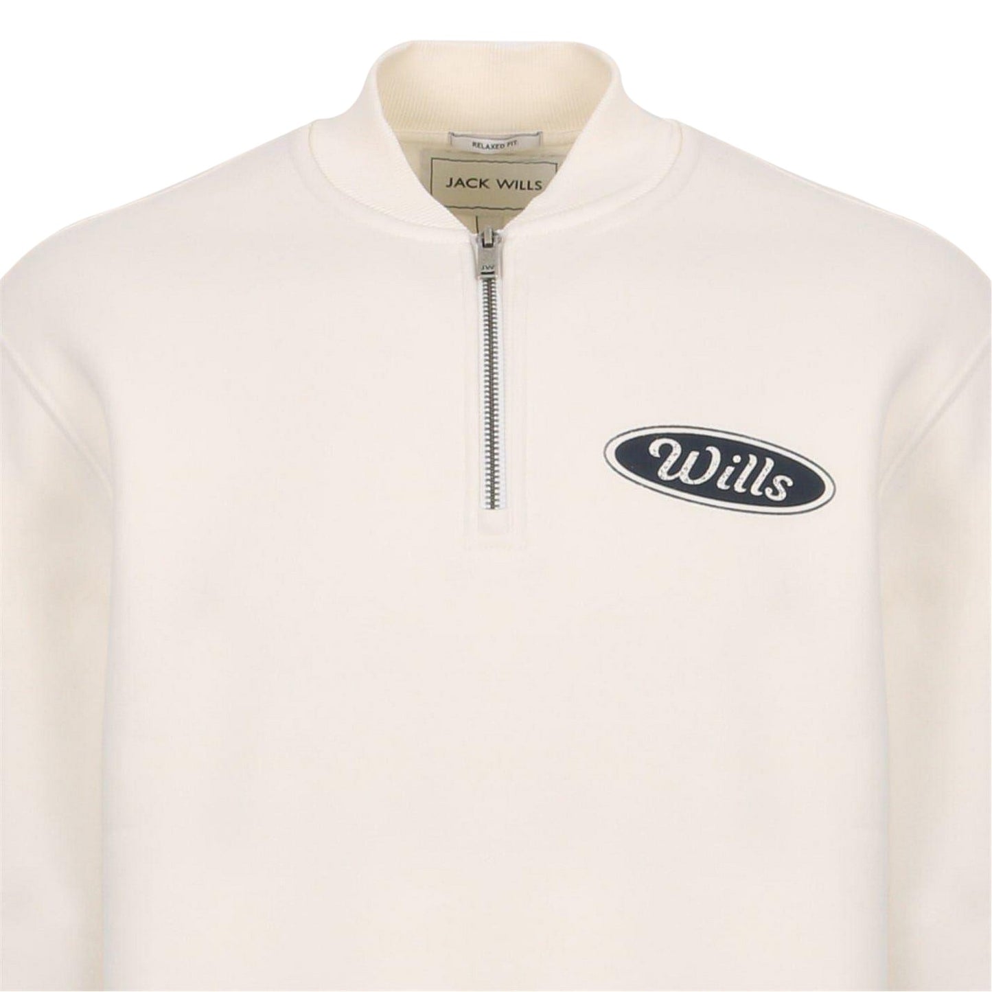 Unboxed White - Side - Jack Wills Mens Americano Oversized Sweatshirt