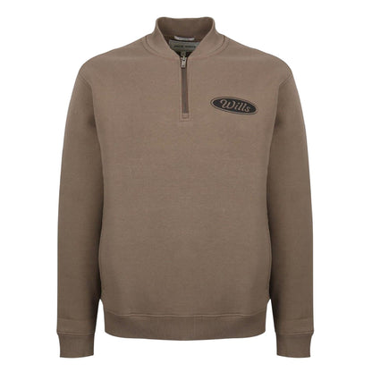 Fawn - Front - Jack Wills Mens Americano Oversized Sweatshirt