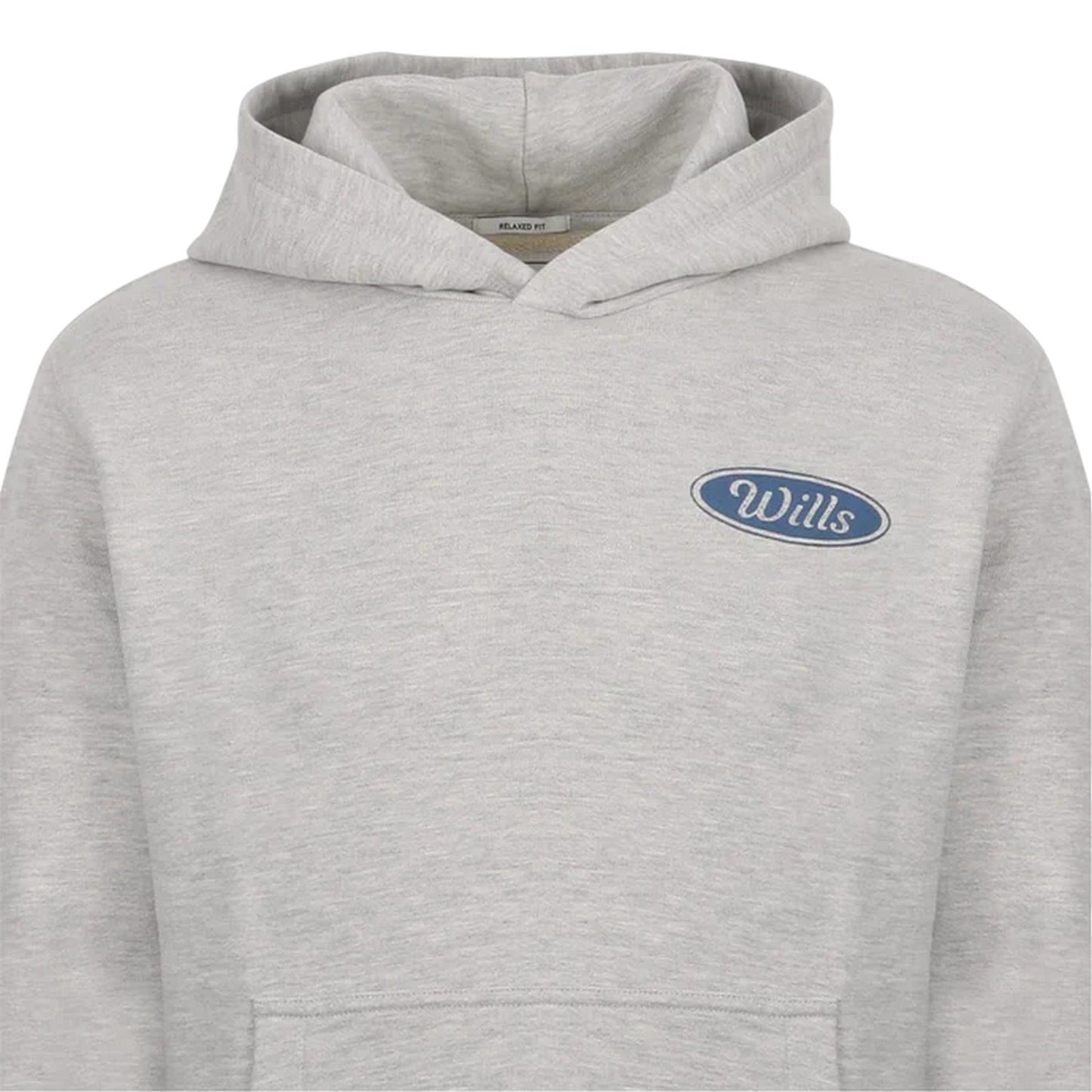 Ice Marl - Side - Jack Wills Mens Relaxed Fit Hoodie