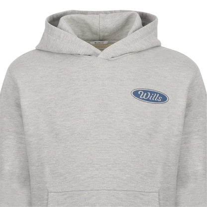 Ice Marl - Side - Jack Wills Mens Relaxed Fit Hoodie