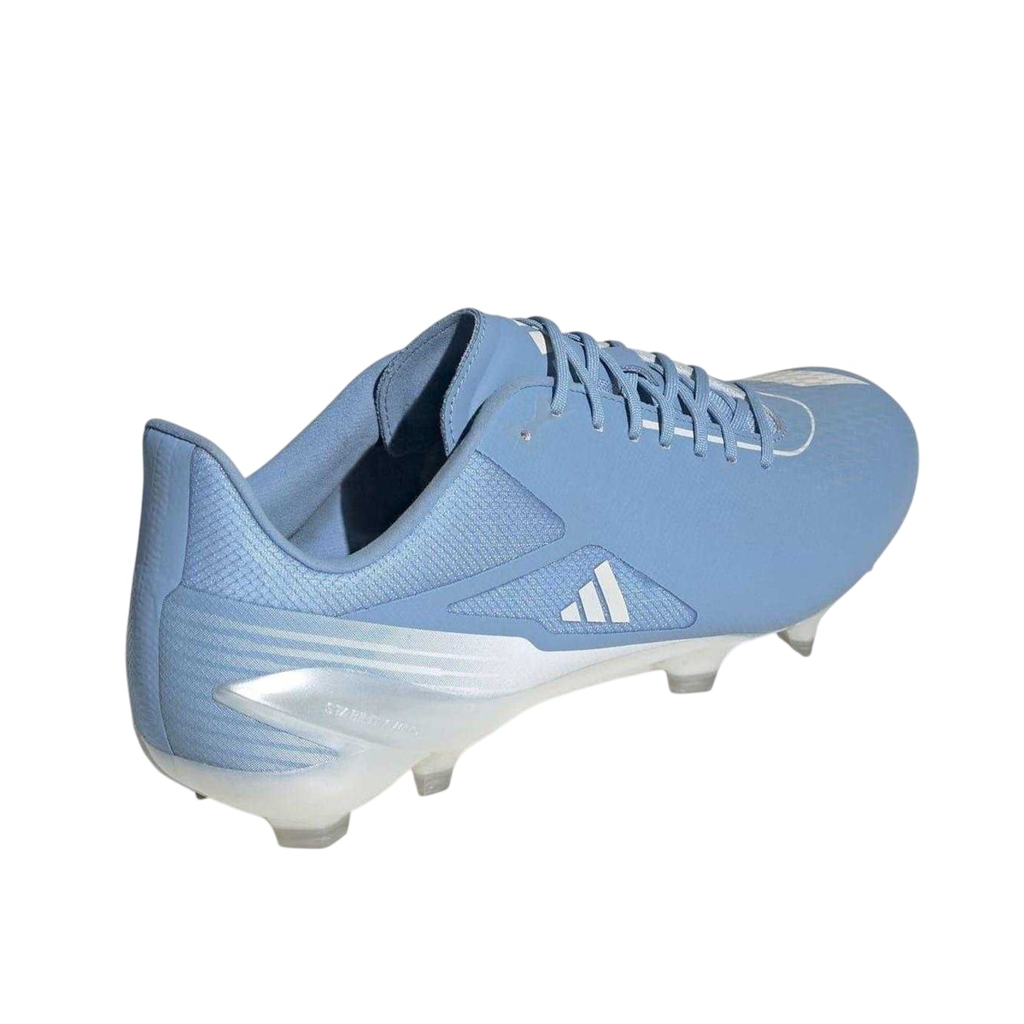 Light Blue - Back - Adidas Mens RS15 Pro Leather Firm Ground Rugby Boots