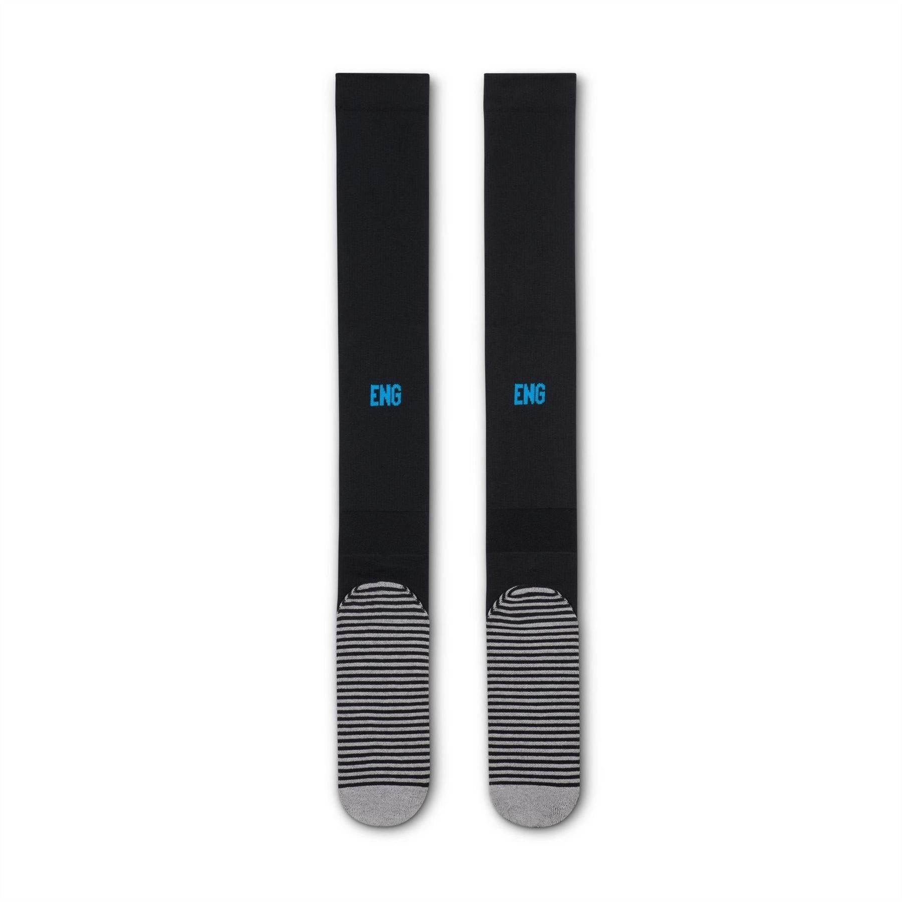 Black-Blue - Lifestyle - Nike Mens Strike 2024 England FA Football Socks