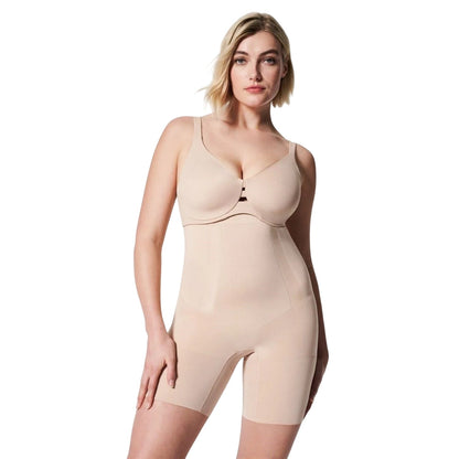 Nude - Lifestyle - Spanx Womens-Ladies Seamless High Waist Shapewear Shorts