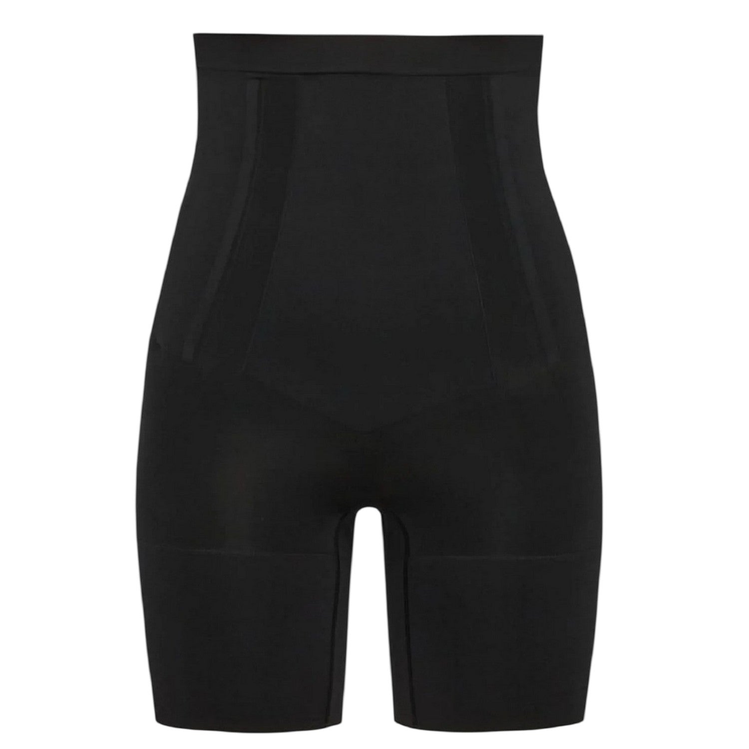 Very Black - Front - Spanx Womens-Ladies Seamless High Waist Shapewear Shorts
