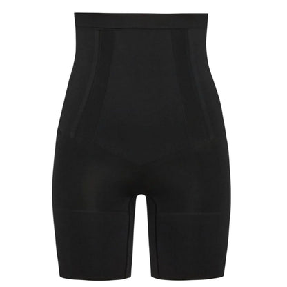 Very Black - Front - Spanx Womens-Ladies Seamless High Waist Shapewear Shorts