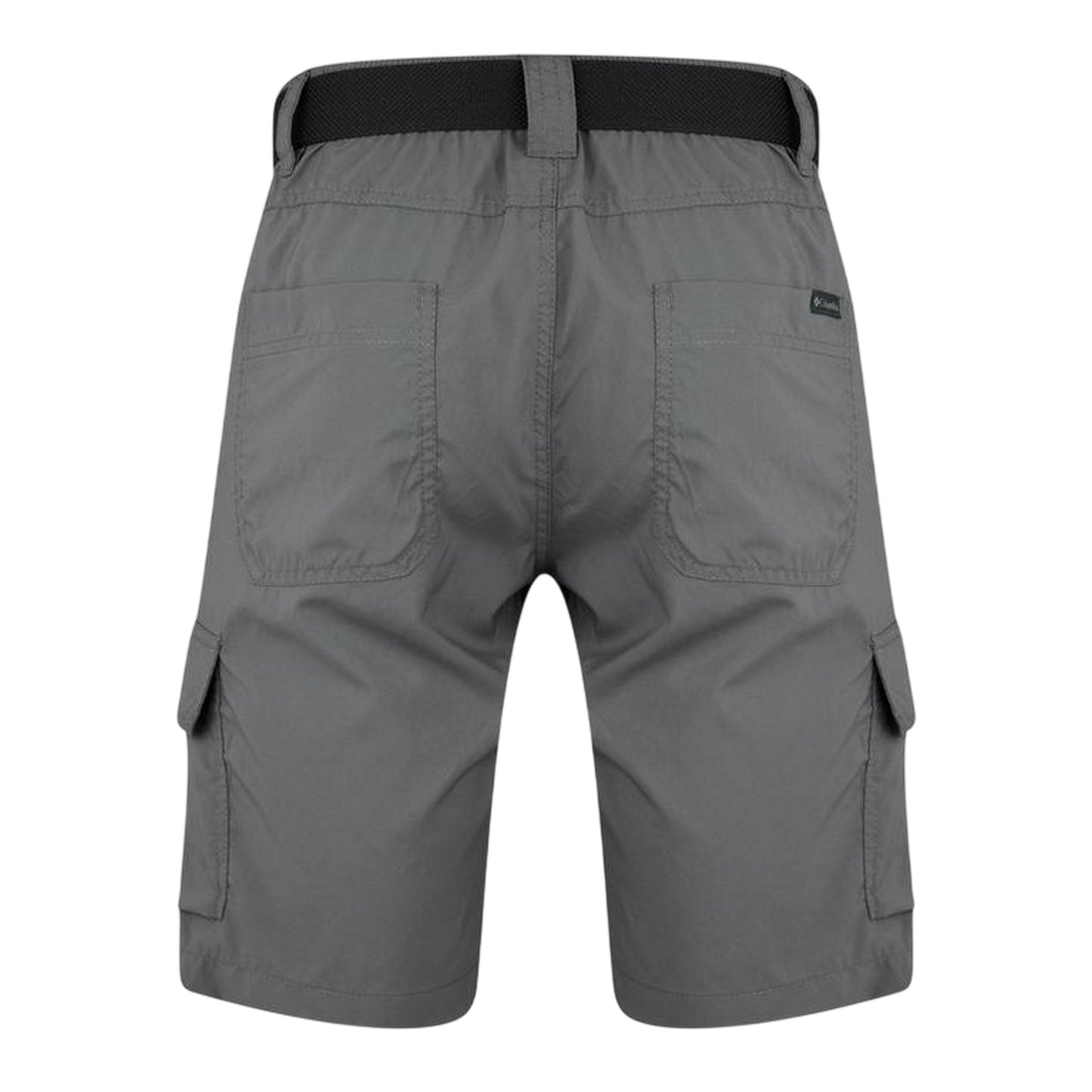 Grey - Back - Columbia Mens Ridge Buckle Walking Shorts